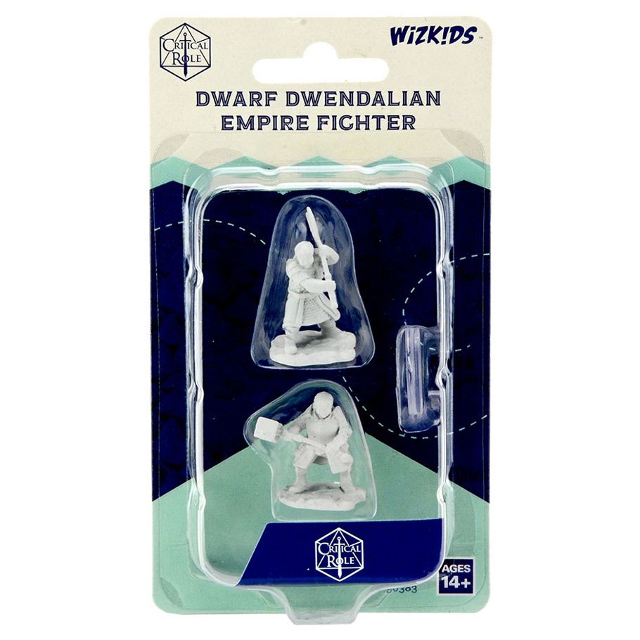 D&D Mini: Critical Role Dwarf Dwendalian Empire Fighter