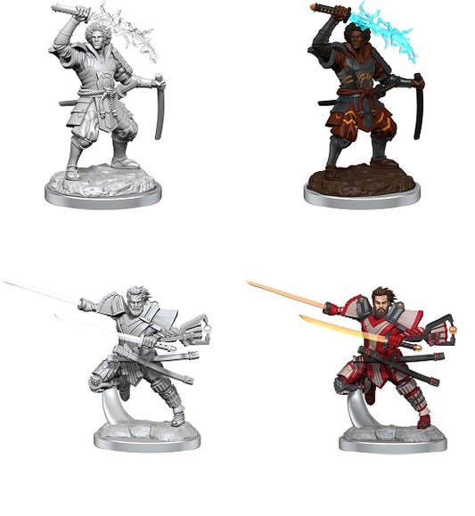 MTG Miniatures: Raiyuu & Isshin (Unpainted)