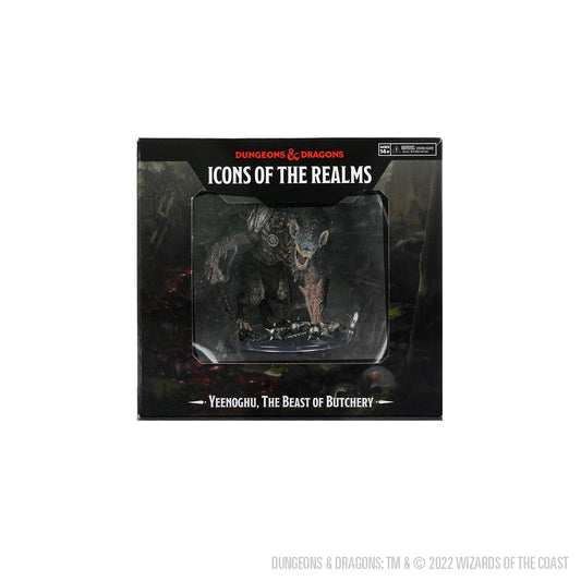 D&D: Icons Of The Realms - Yeenoghu, The Beast Of Butchery Miniature