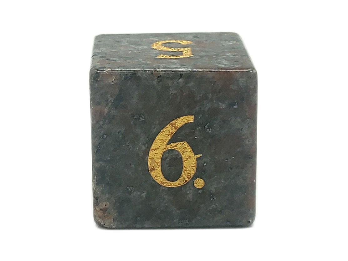 Old School Dice: Gemstone 7-Piece Set - Yooperlite